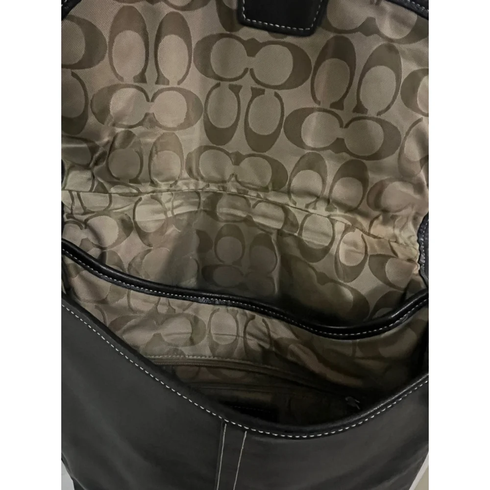 Coach 2003 soho flap buckle crossbody Black pre owned excellent for age - Picture 9 of 11
